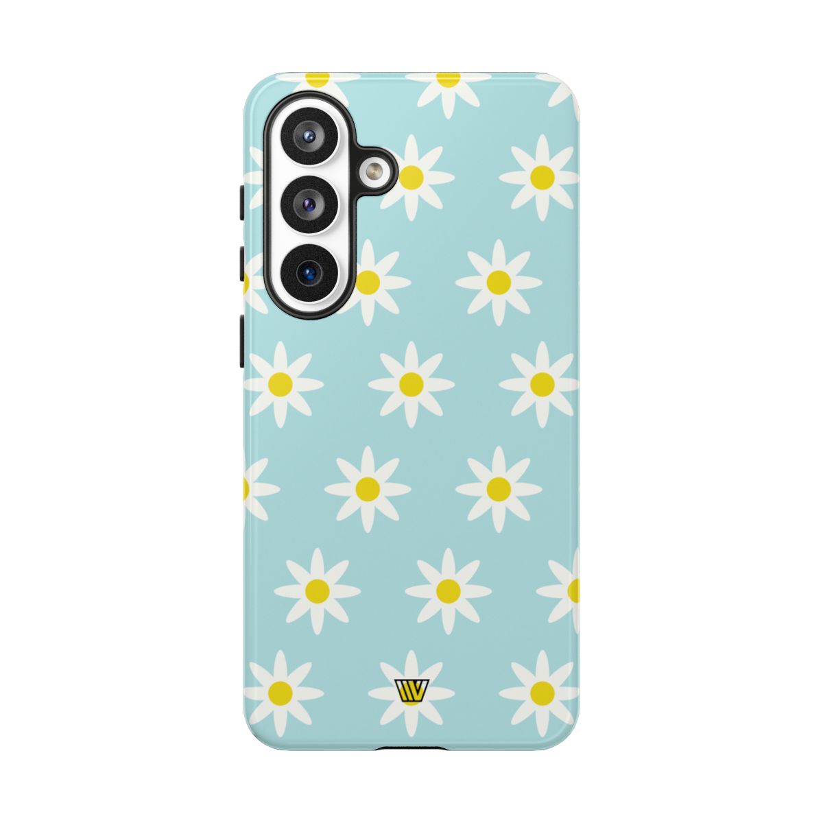 Tough Phone Case Dual Layer Impact Resistant DOODLE DAISY