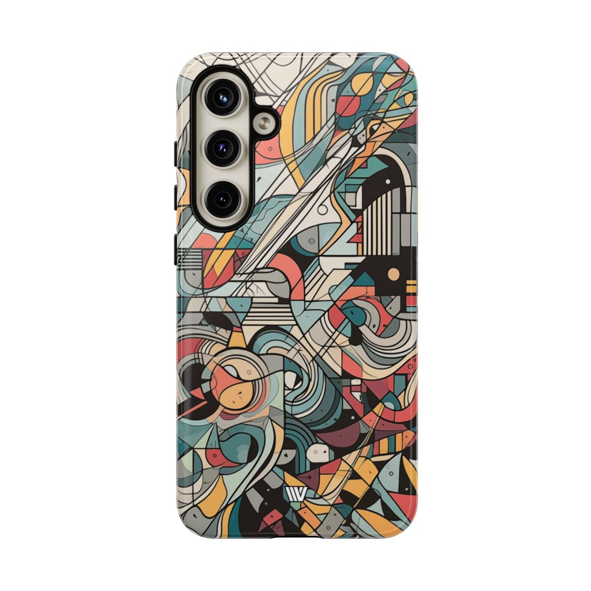 Abstract Doodle #2 Impact-Resistant Tough Phone Case