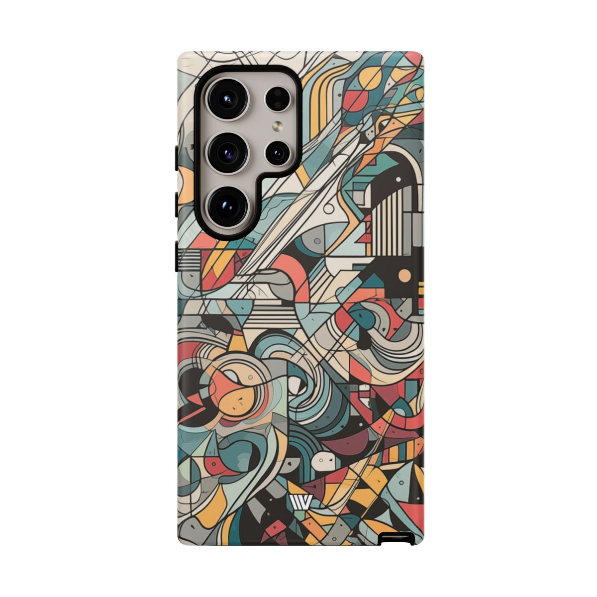 Abstract Doodle #2 Impact-Resistant Tough Phone Case
