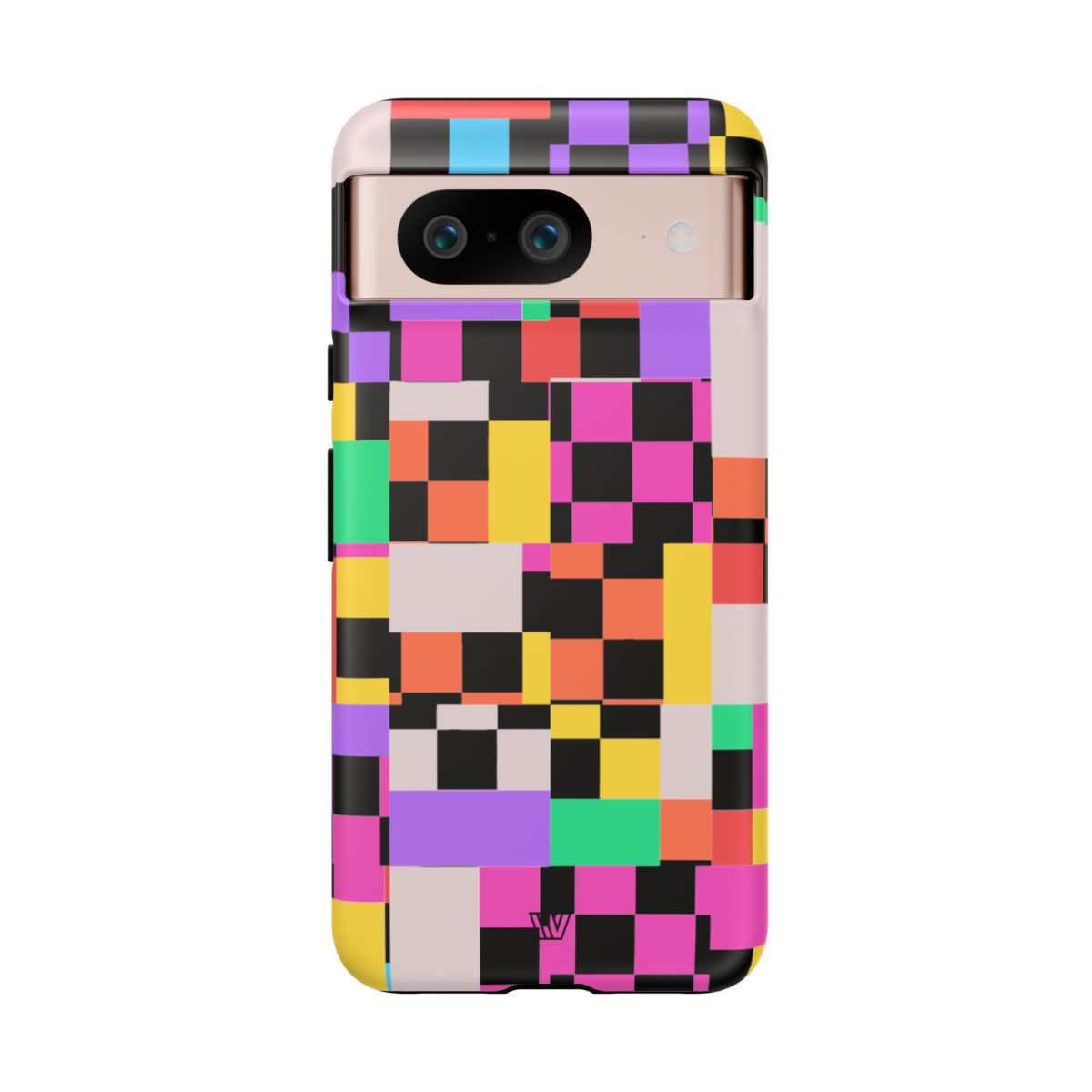 Mashed Up Checkerboard Tough Phone Case