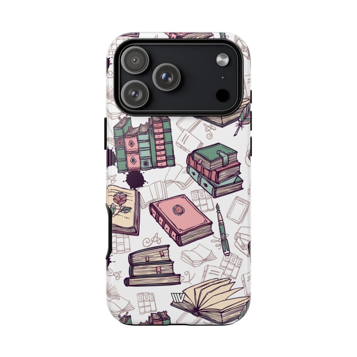 Tough Phone Case Impact Resistant Dual-layer Protective - BOOK LOVER