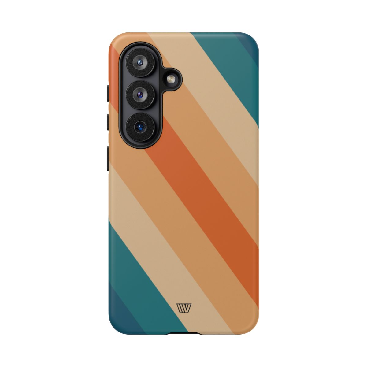 Retro Stripe Tough Phone Case 70s Style