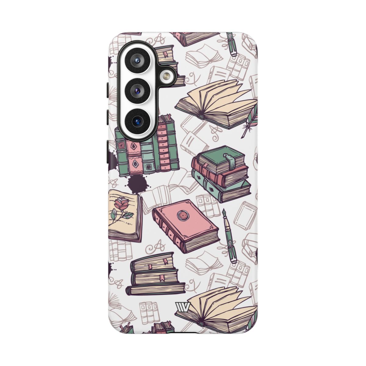 Tough Phone Case Impact Resistant Dual-layer Protective - BOOK LOVER
