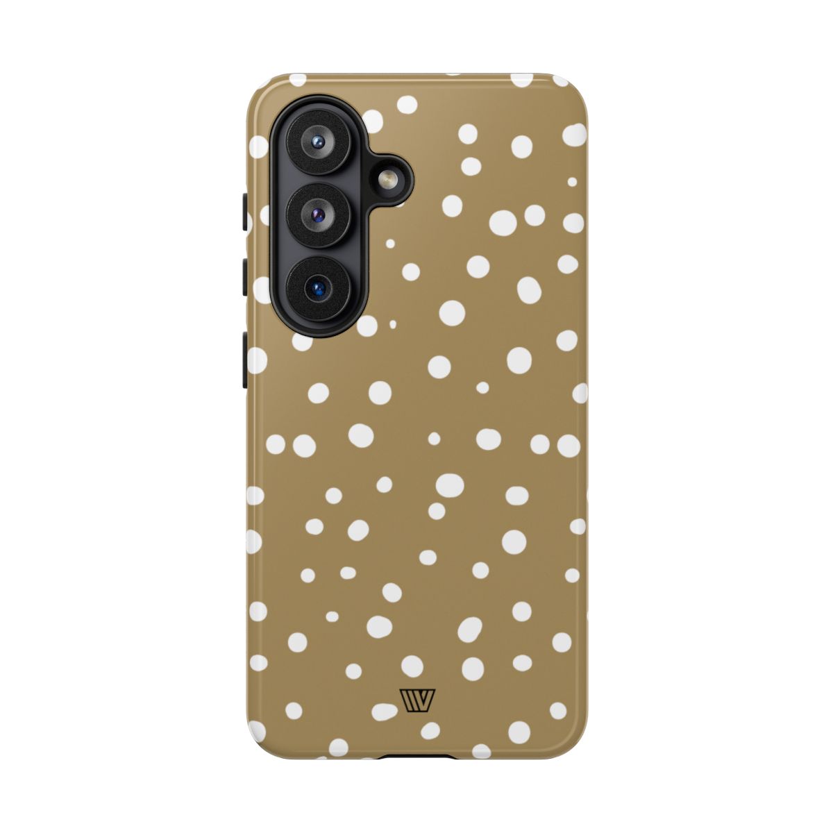 Dark Beige Dots Tough Phone Case