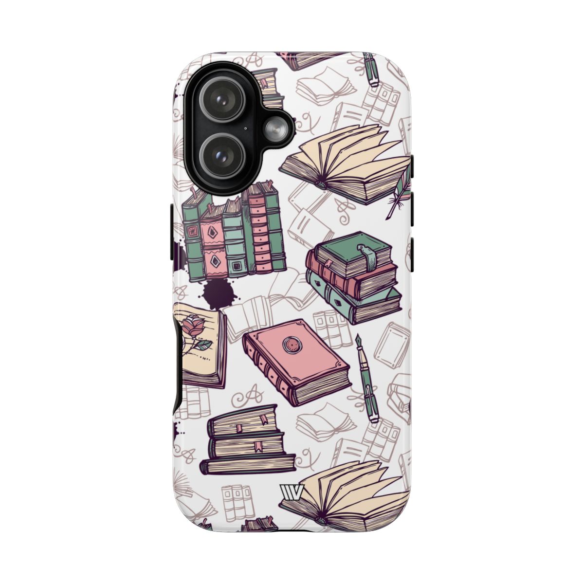 Tough Phone Case Impact Resistant Dual-layer Protective - BOOK LOVER