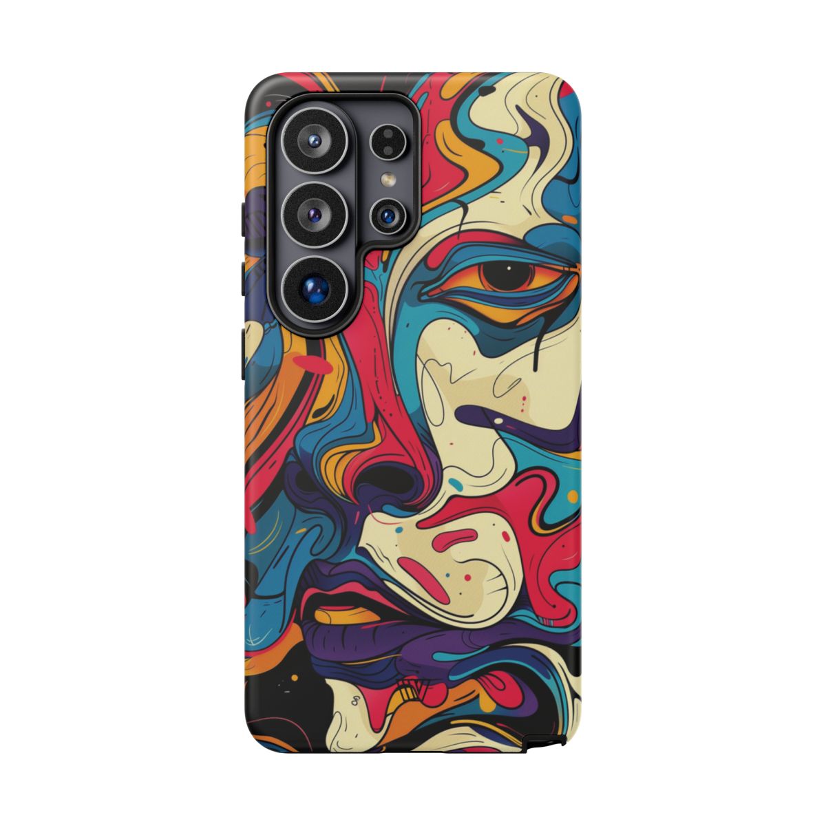 Tough Impact Resistant Phone Case ABSTRACT GAZE