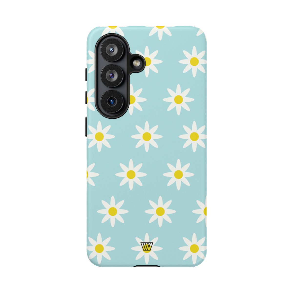 Tough Phone Case Dual Layer Impact Resistant DOODLE DAISY