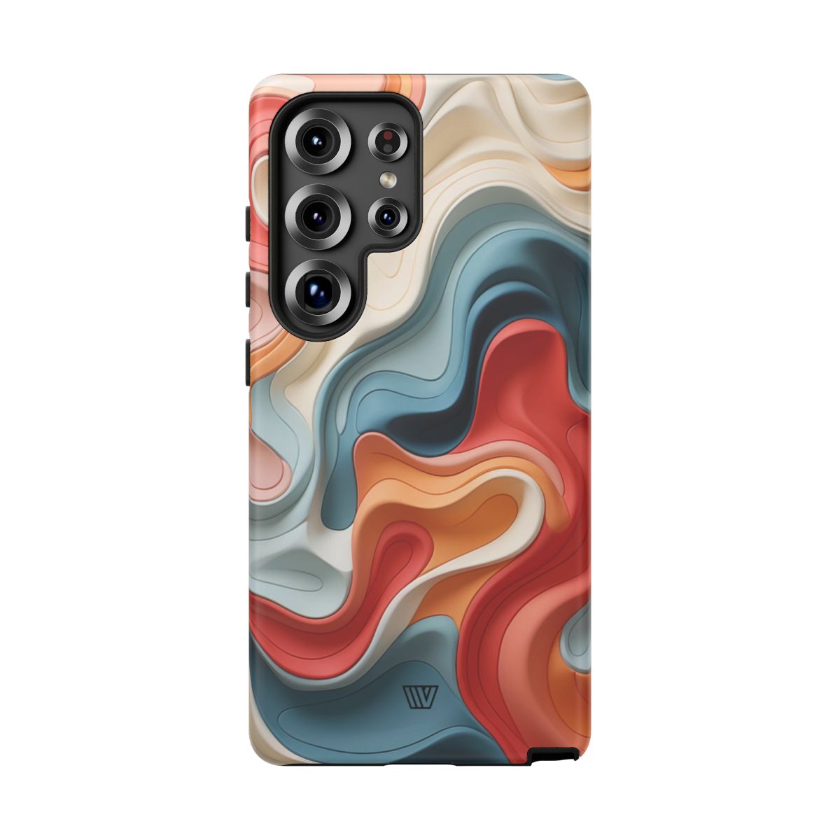 3D Colorful Clay Tough Phone Case
