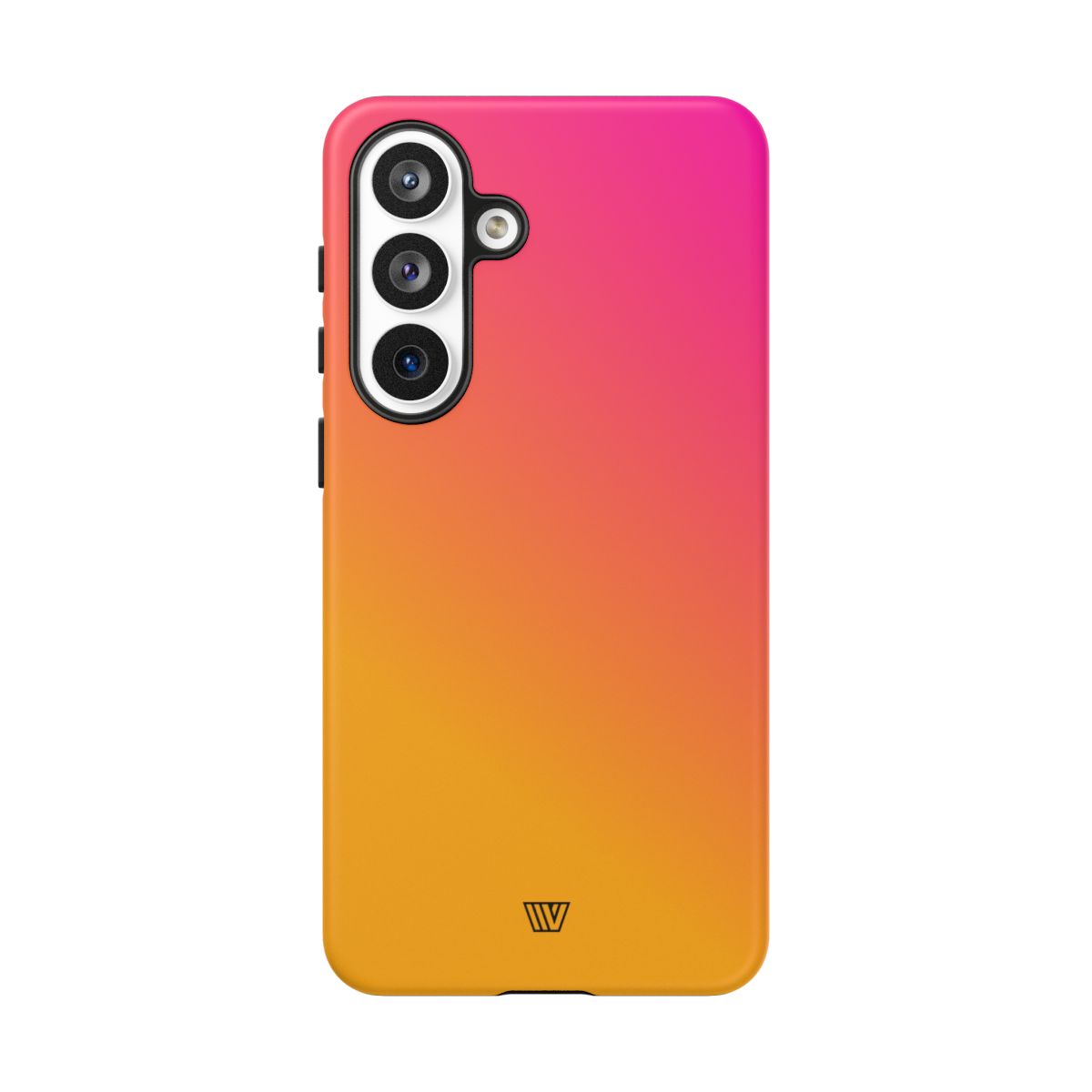Hot Pink Orange Tough Phone Case