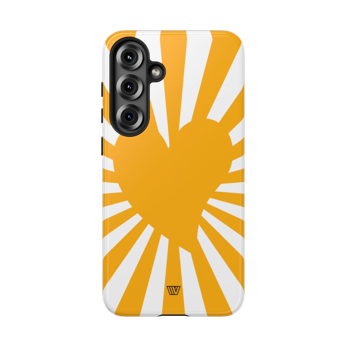 Heart Sun Rays Tough Phone Case with Impact Resistance