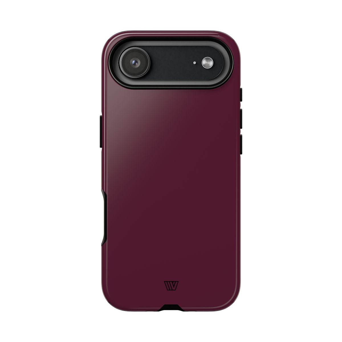 Tough Phone Case Wine Berry Protective Dual-Layer Polycarbonate Shell