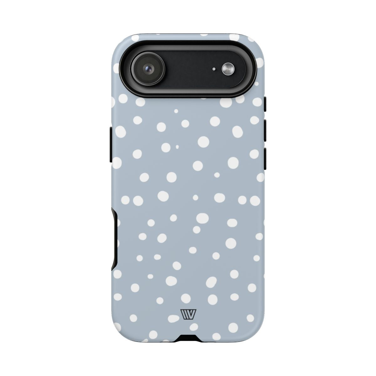 Blue Haze Dots Tough Phone Case Dual-Layer Protective Phone Case
