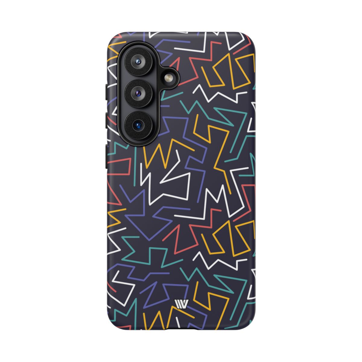 Tough Impact Resistant Phone Case ZIGZAG NIGHT