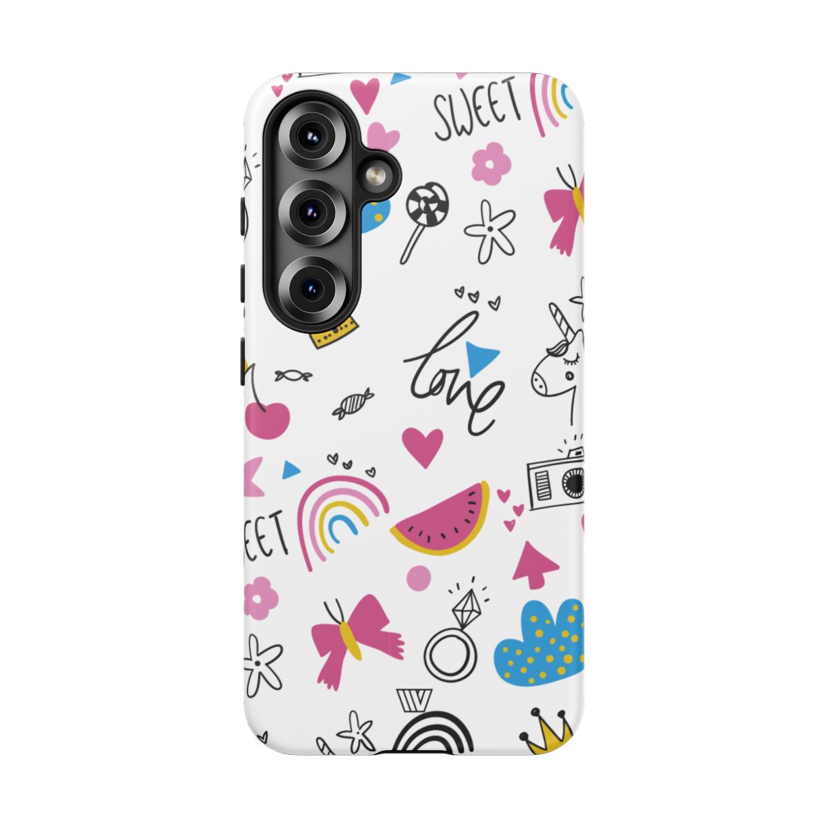 Tough Impact Resistant Phone Case SWEET LOVE