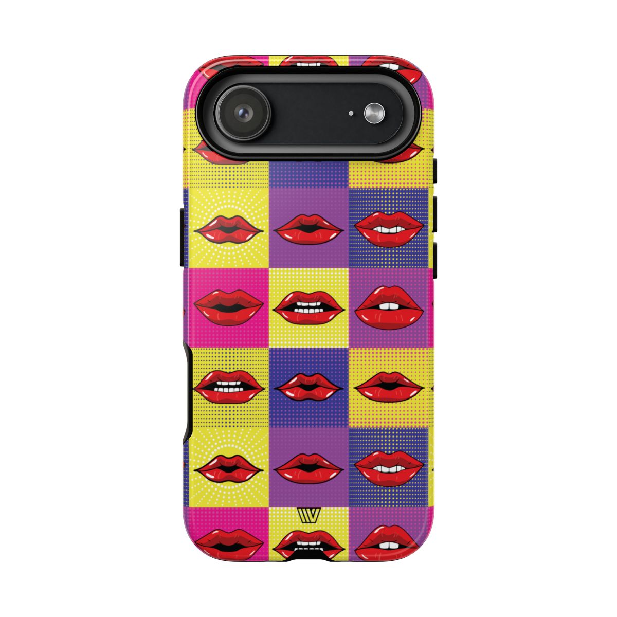 Tough Phone Case Dual-layer Protection POP ART LIPS
