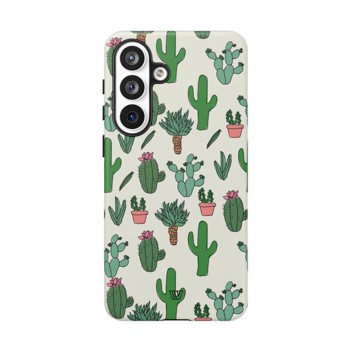 Tough Impact-Resistant Phone Case CACTUS DOODLES