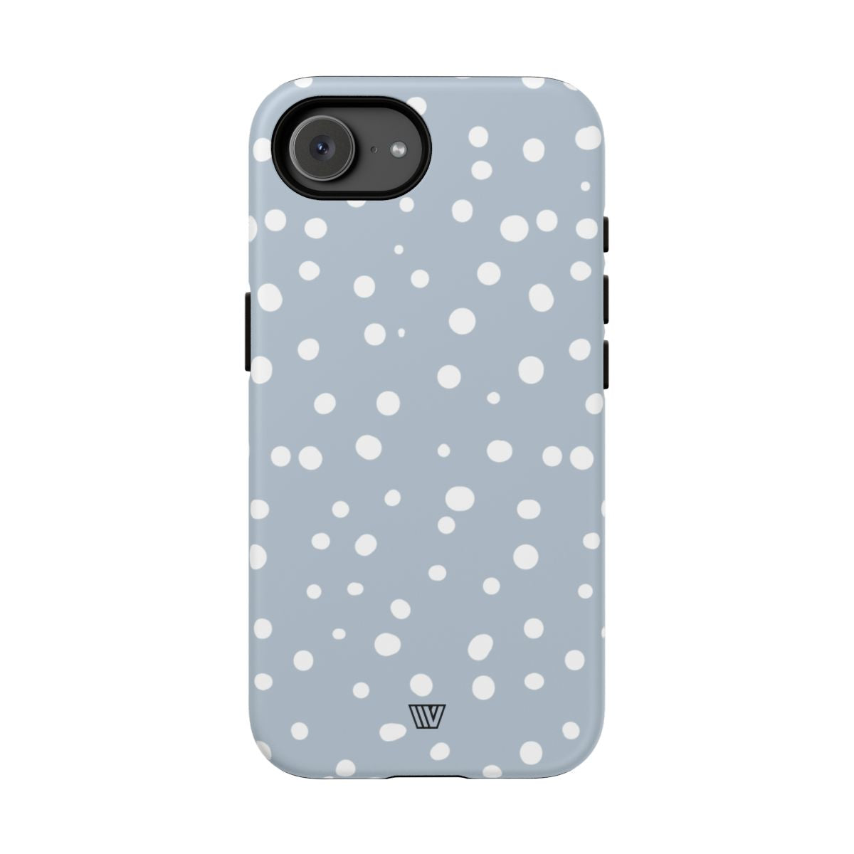 Blue Haze Dots Tough Phone Case Dual-Layer Protective Phone Case