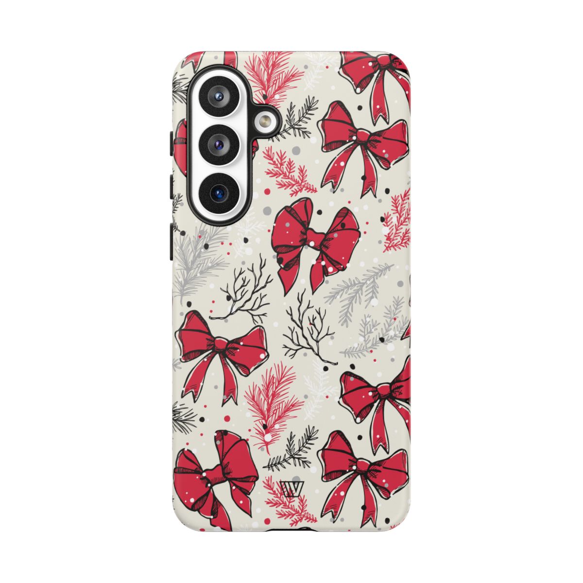 Tough Phone Case Impact-Resistant Dual Layer WINTER BOWS