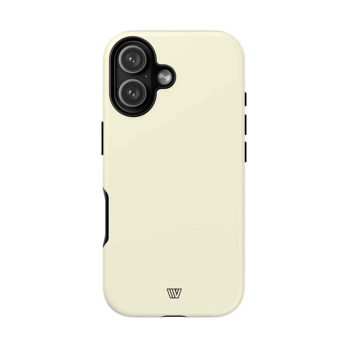 Tough Ivory Phone Case Dual Layer Impact-Resistant Trovvve