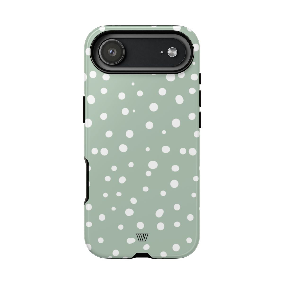 Pastel Green Dots Tough Phone Case