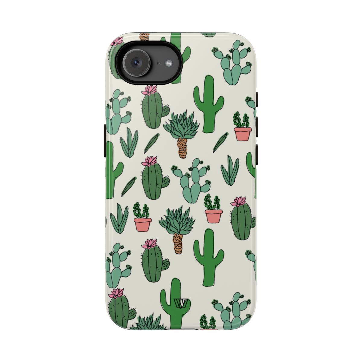 Tough Impact-Resistant Phone Case CACTUS DOODLES
