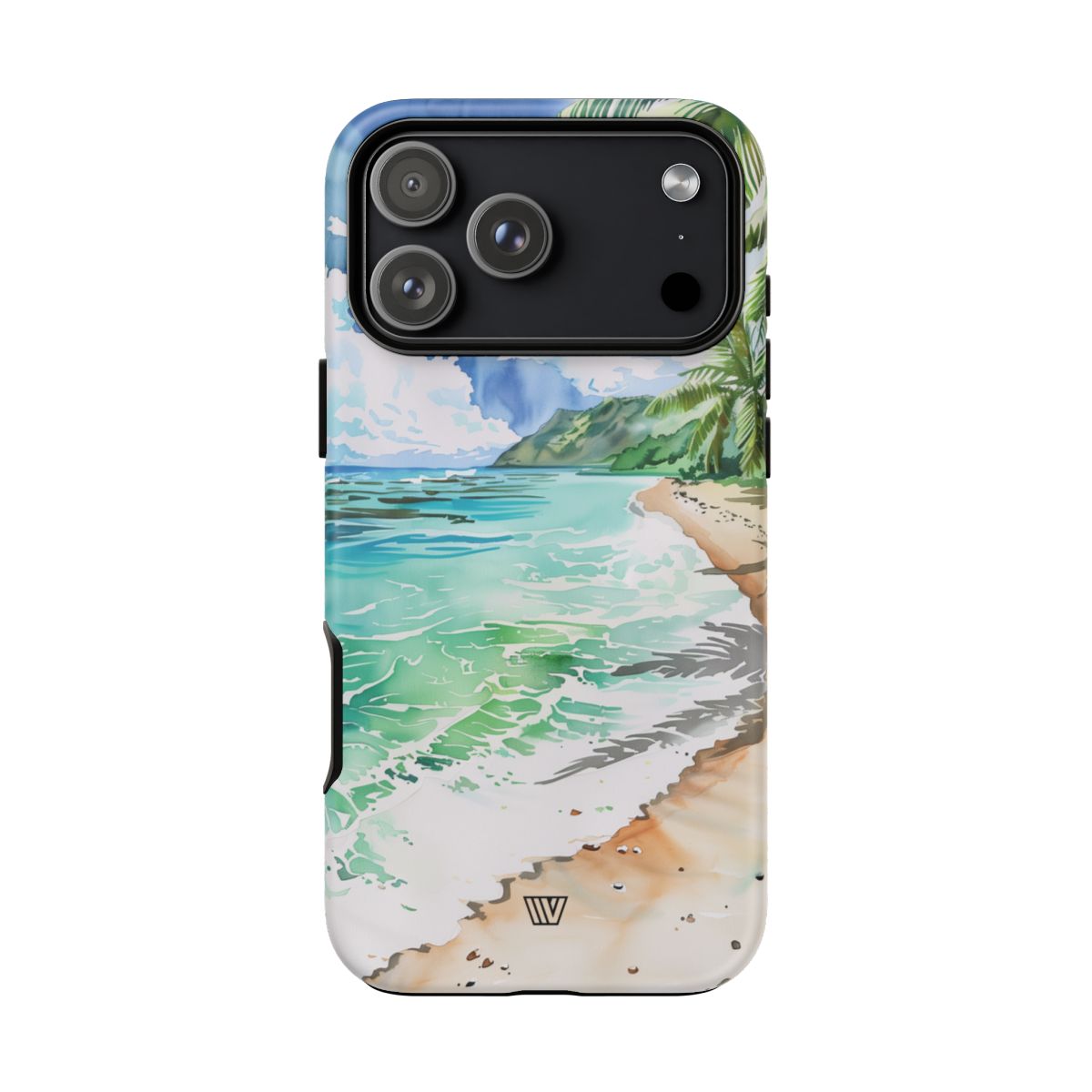 Watercolor Beach Tough Phone Case