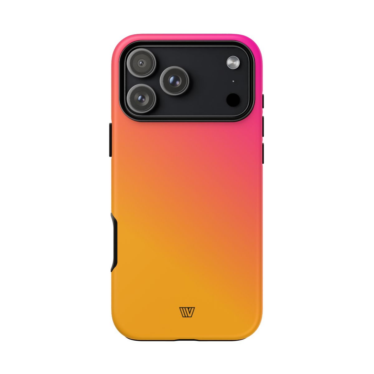 Hot Pink Orange Tough Phone Case