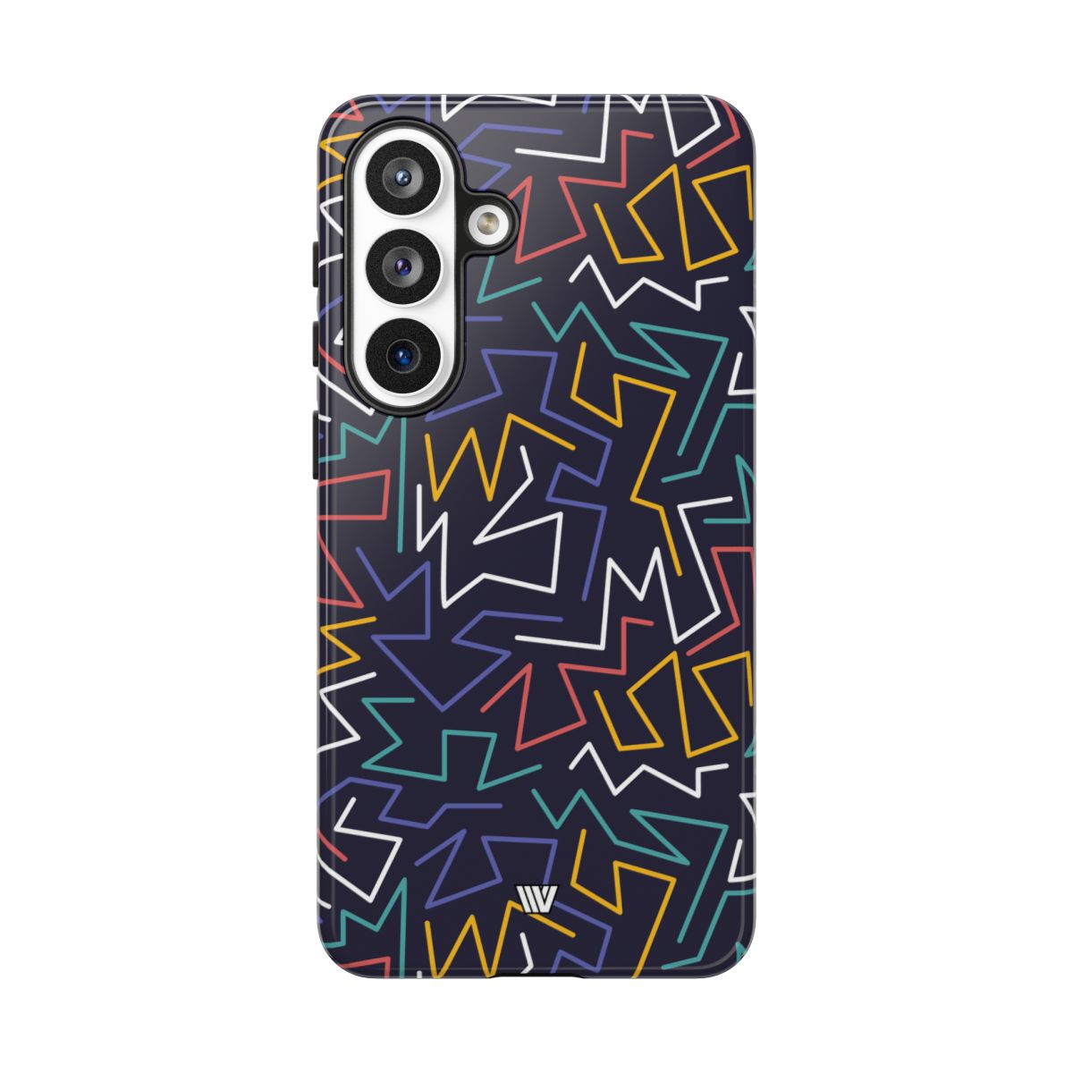 Tough Impact Resistant Phone Case ZIGZAG NIGHT