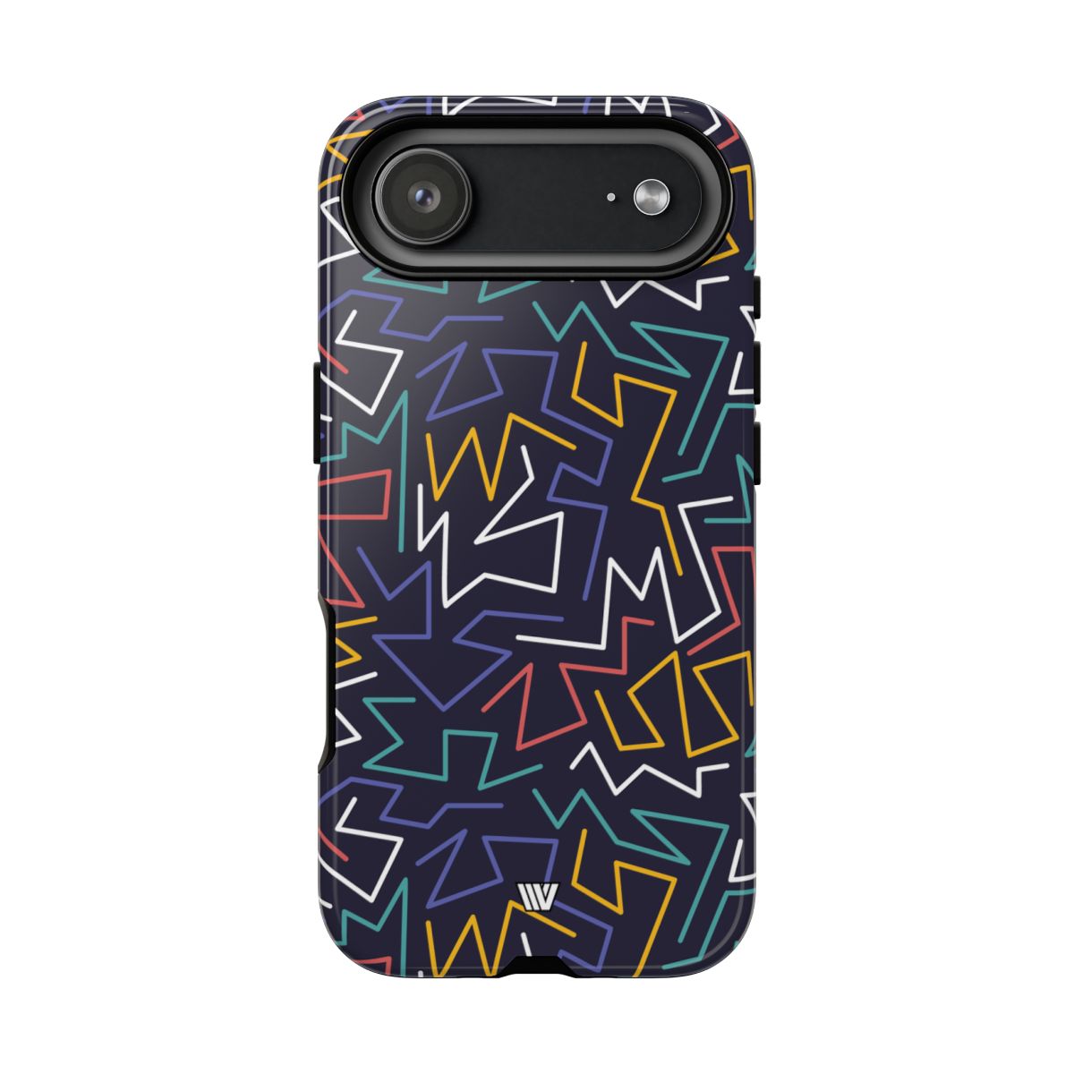 Tough Impact Resistant Phone Case ZIGZAG NIGHT