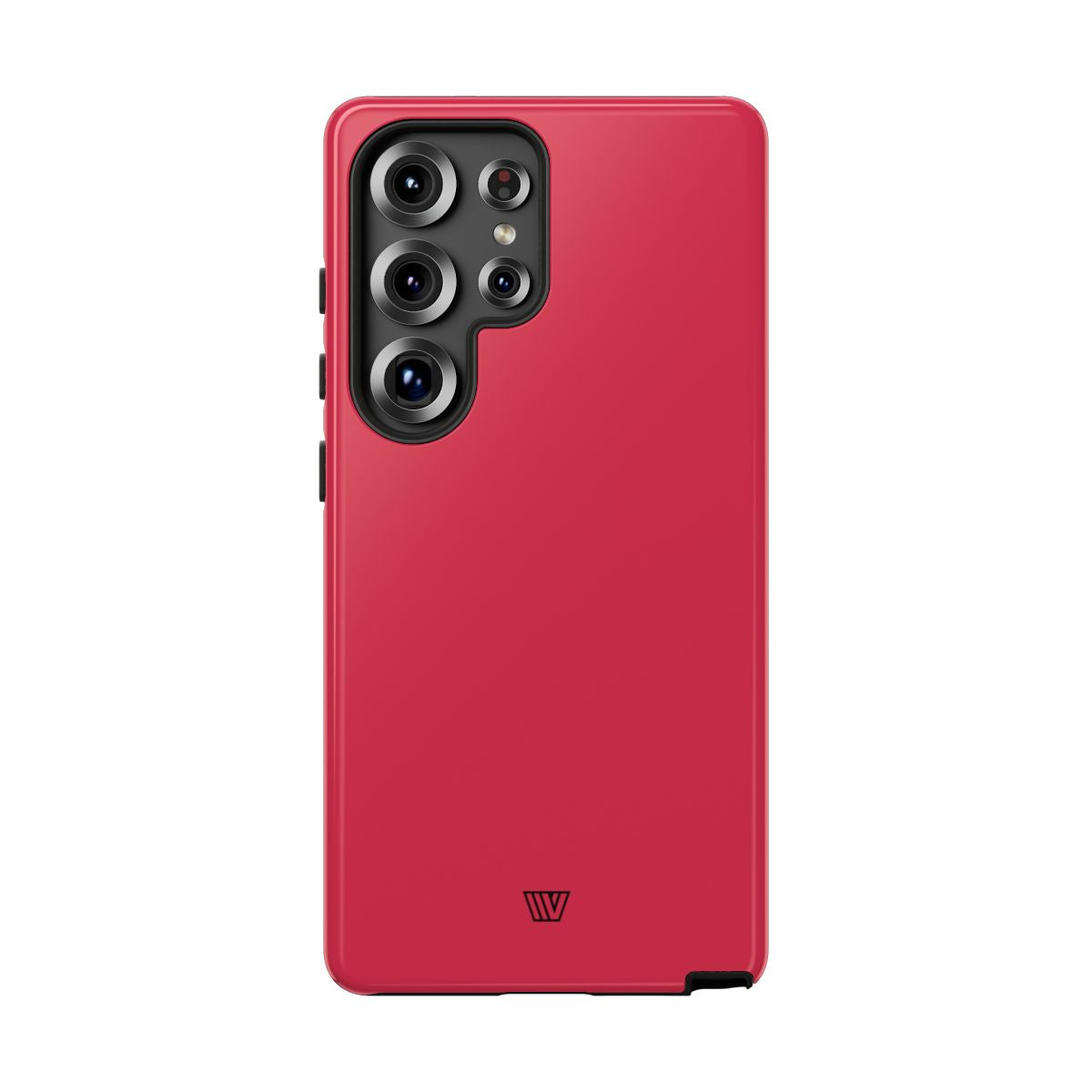 Red Amaranth Tough Phone Case Dual-Layer Protection