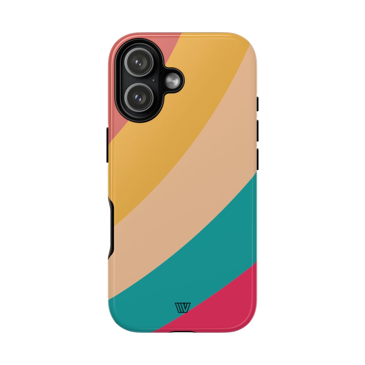 Rainbow Tough Phone Case Durable Impact-Resistant Shell SUMMER BY THE SEA
