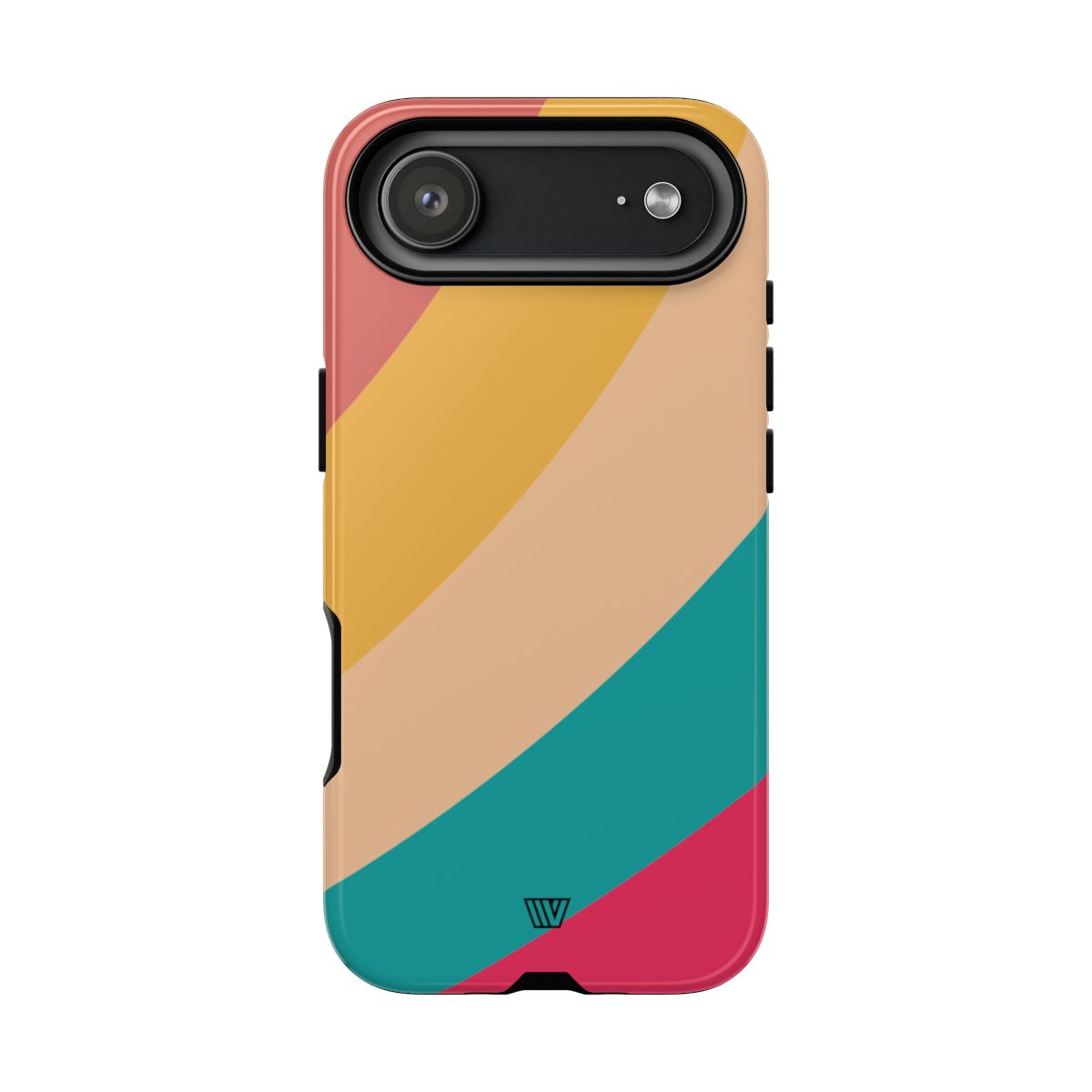 Rainbow Tough Phone Case Durable Impact-Resistant Shell SUMMER BY THE SEA