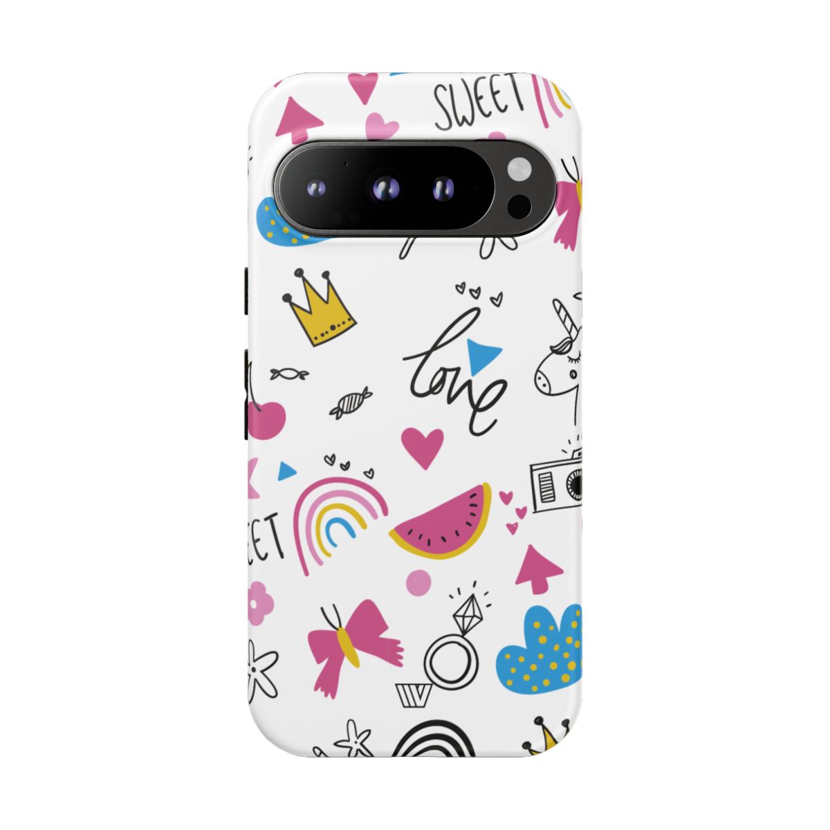 Tough Impact Resistant Phone Case SWEET LOVE