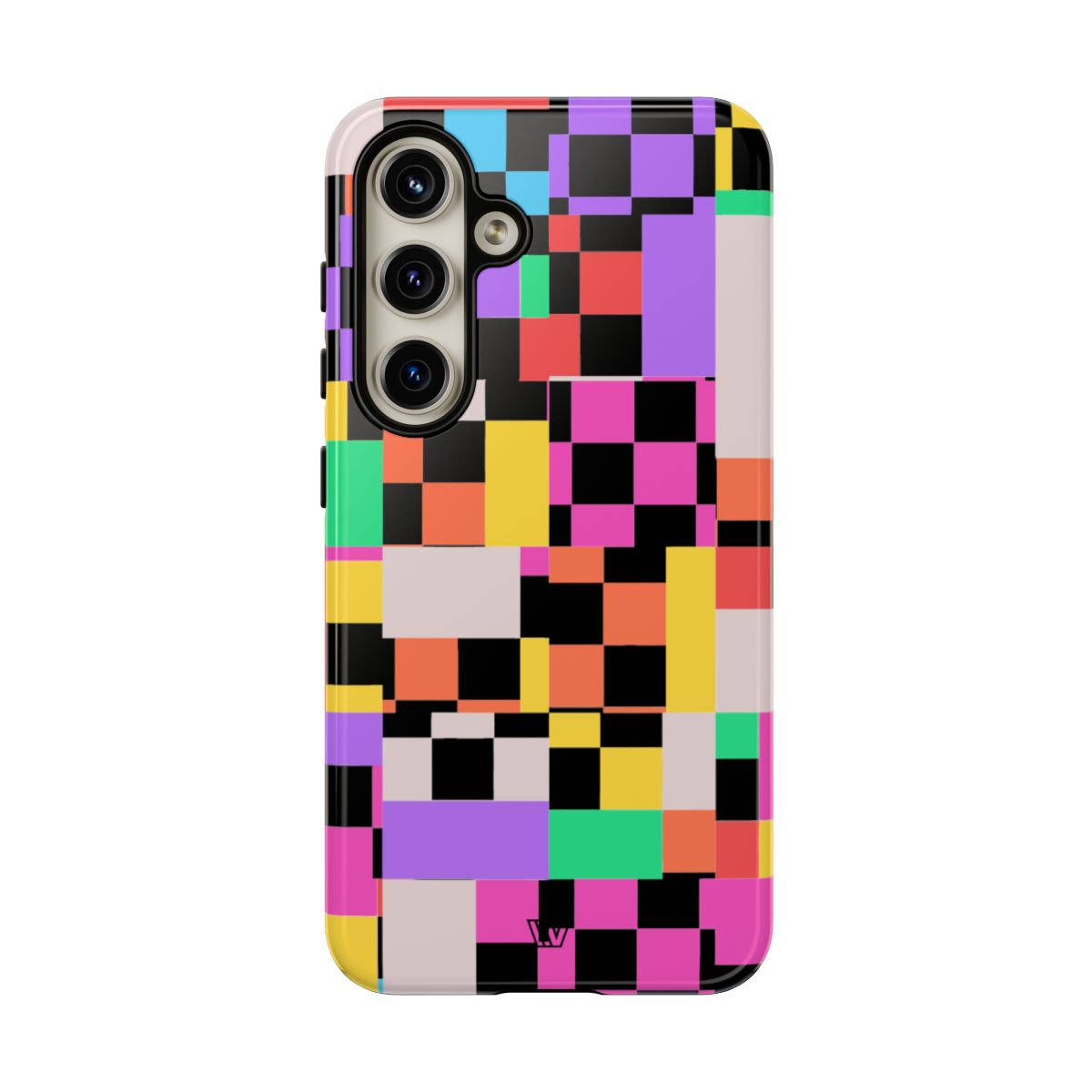 Mashed Up Checkerboard Tough Phone Case