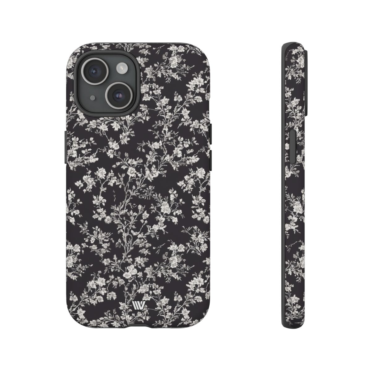 Tough Phone Case Impact Resistant Dual-Layer INKED PETALS