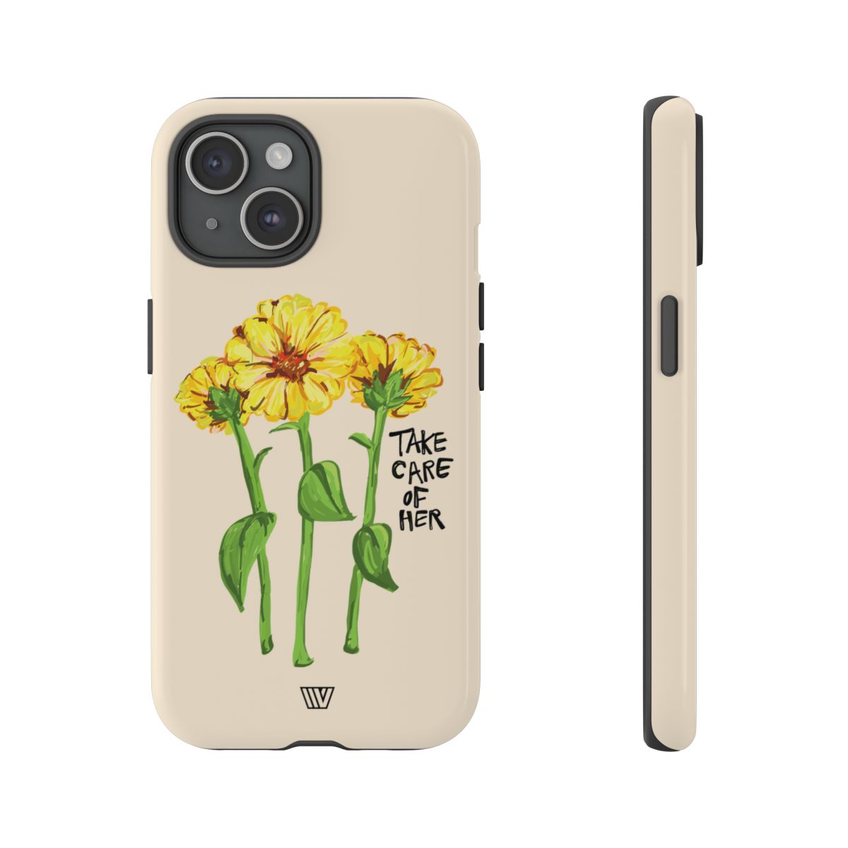 Tough Impact-Resistant Phone Case TAKE CARE OF HER