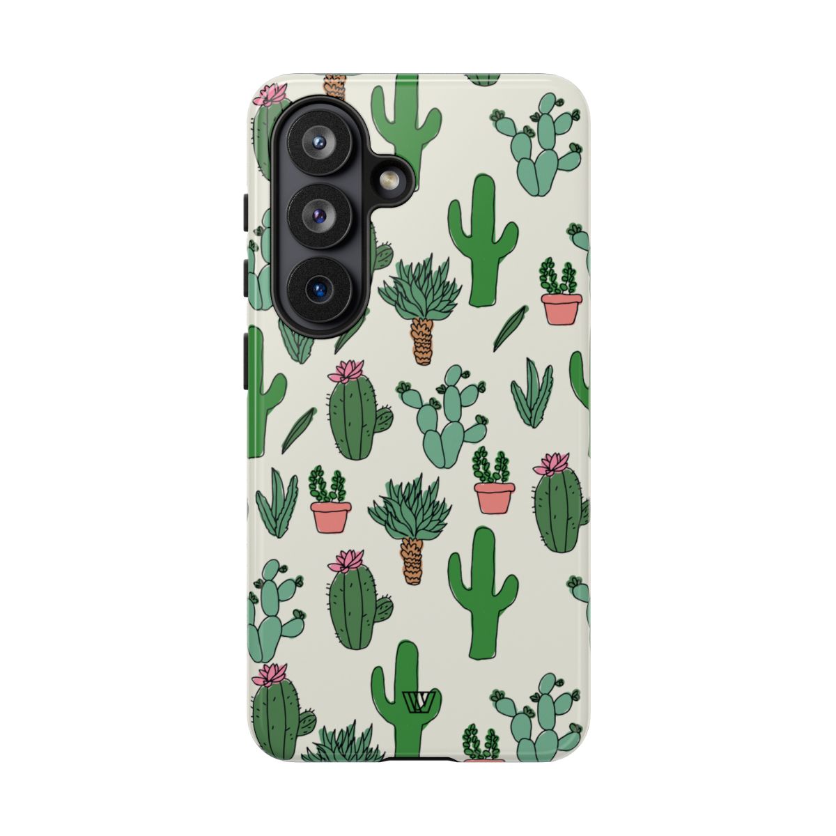 Tough Impact-Resistant Phone Case CACTUS DOODLES
