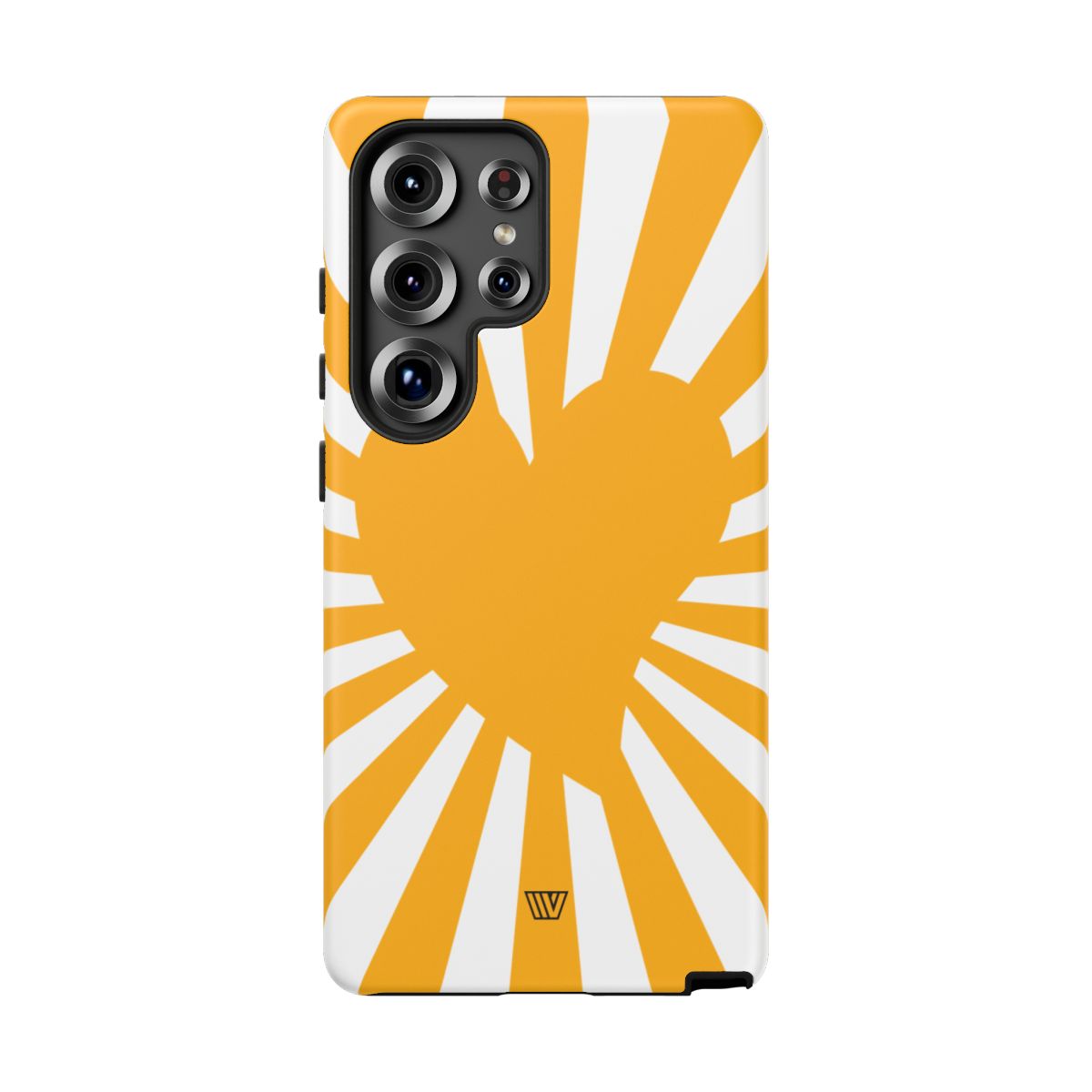Heart Sun Rays Tough Phone Case with Impact Resistance