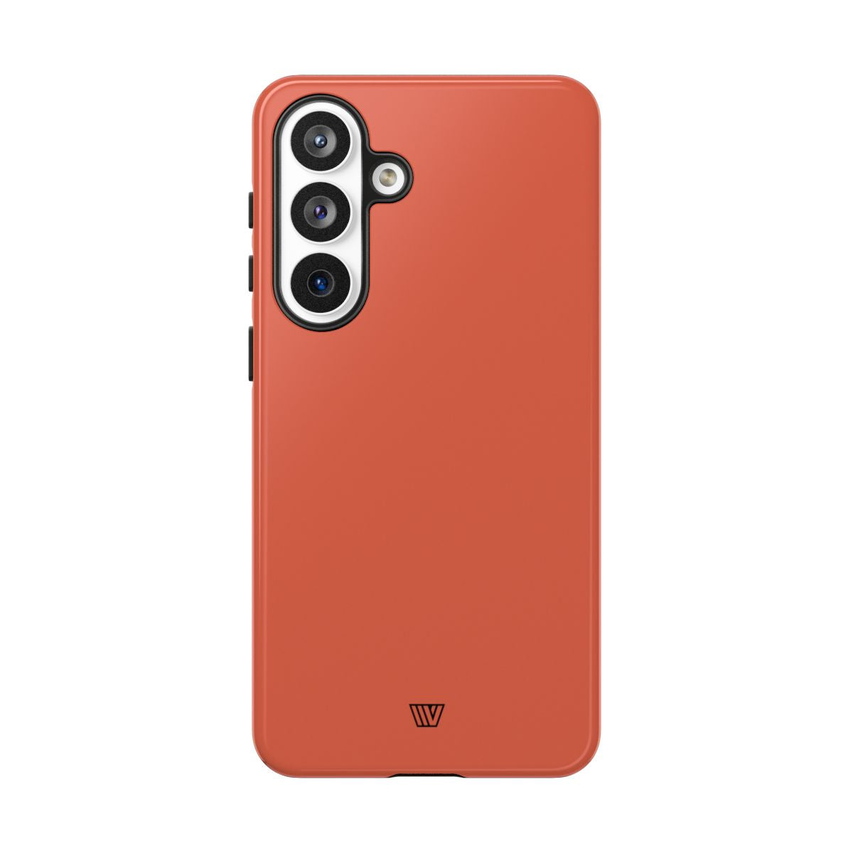 Burnt Sienna Tough Phone Case Dual-Layer Protection