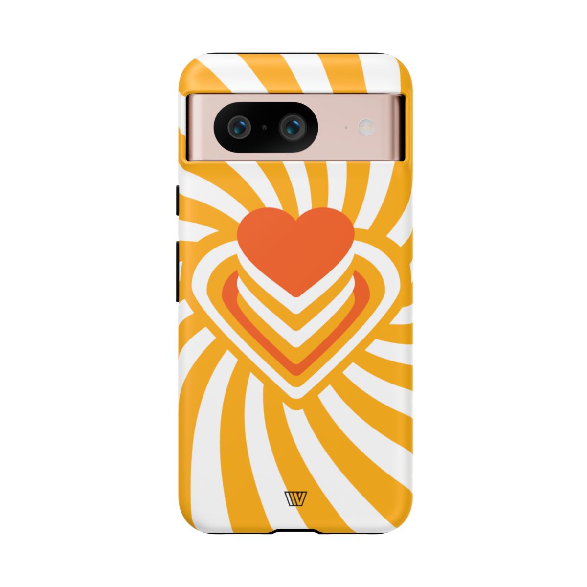 Tough Impact-Resistant Phone Case HEART RAY STACK