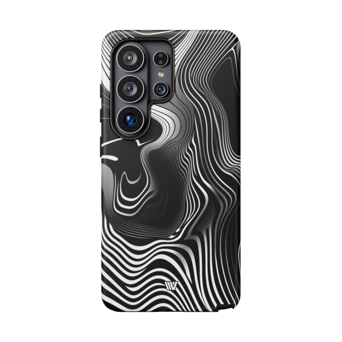 Abstract Zebra Stripes Tough Phone Case