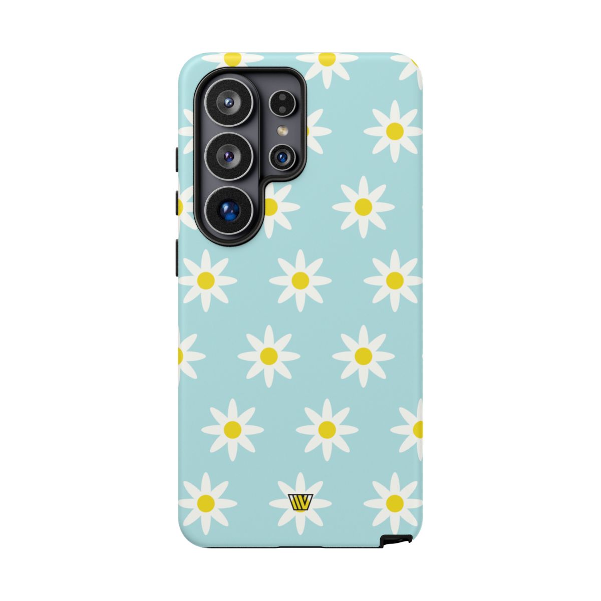 Tough Phone Case Dual Layer Impact Resistant DOODLE DAISY