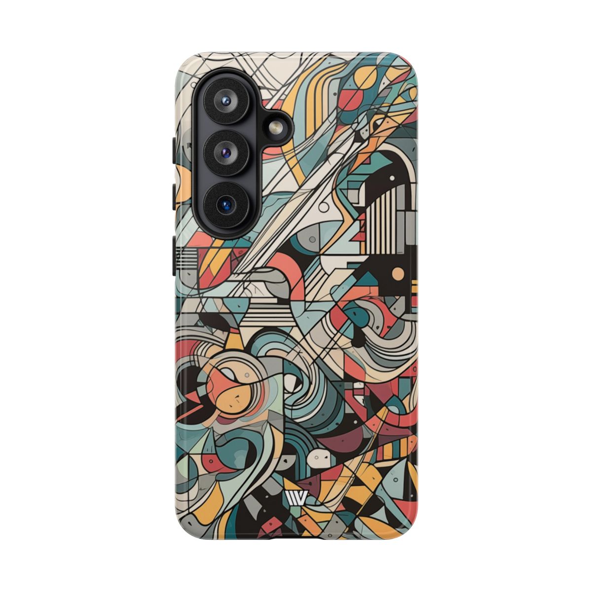 Abstract Doodle #2 Impact-Resistant Tough Phone Case