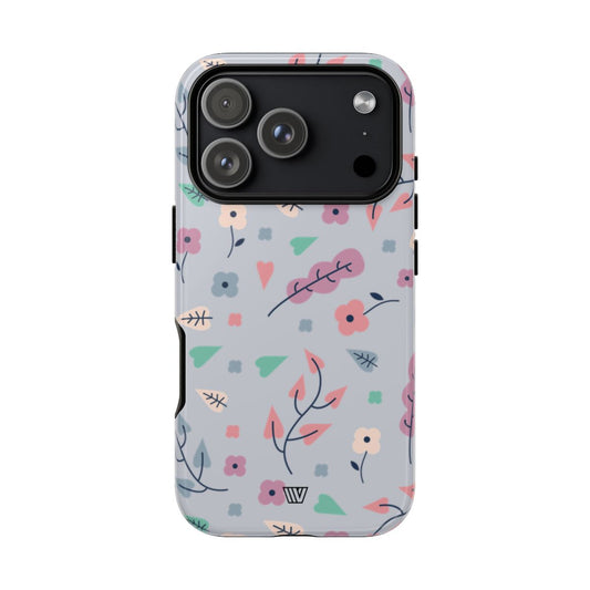 Petal Pastels Tough Phone Case with Dual-Layer Protection