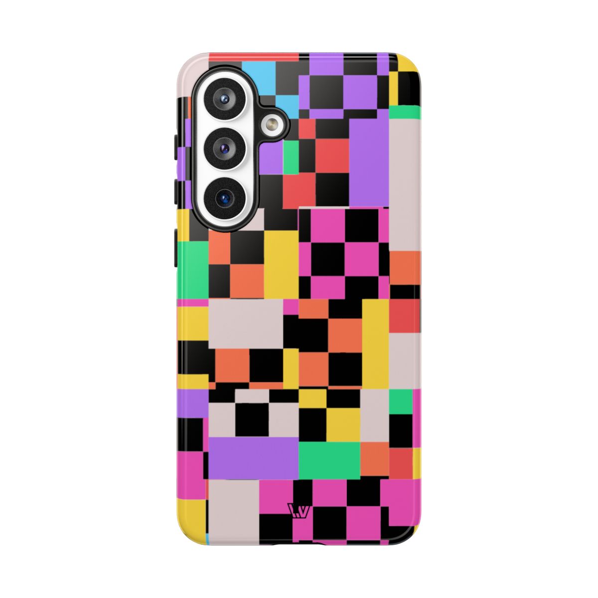 Mashed Up Checkerboard Tough Phone Case