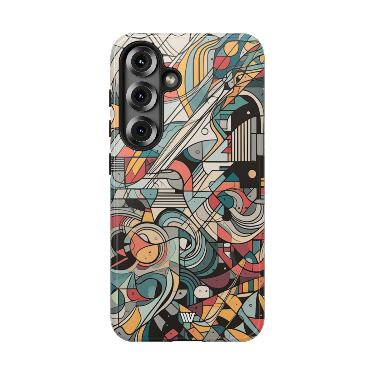 Abstract Doodle #2 Impact-Resistant Tough Phone Case