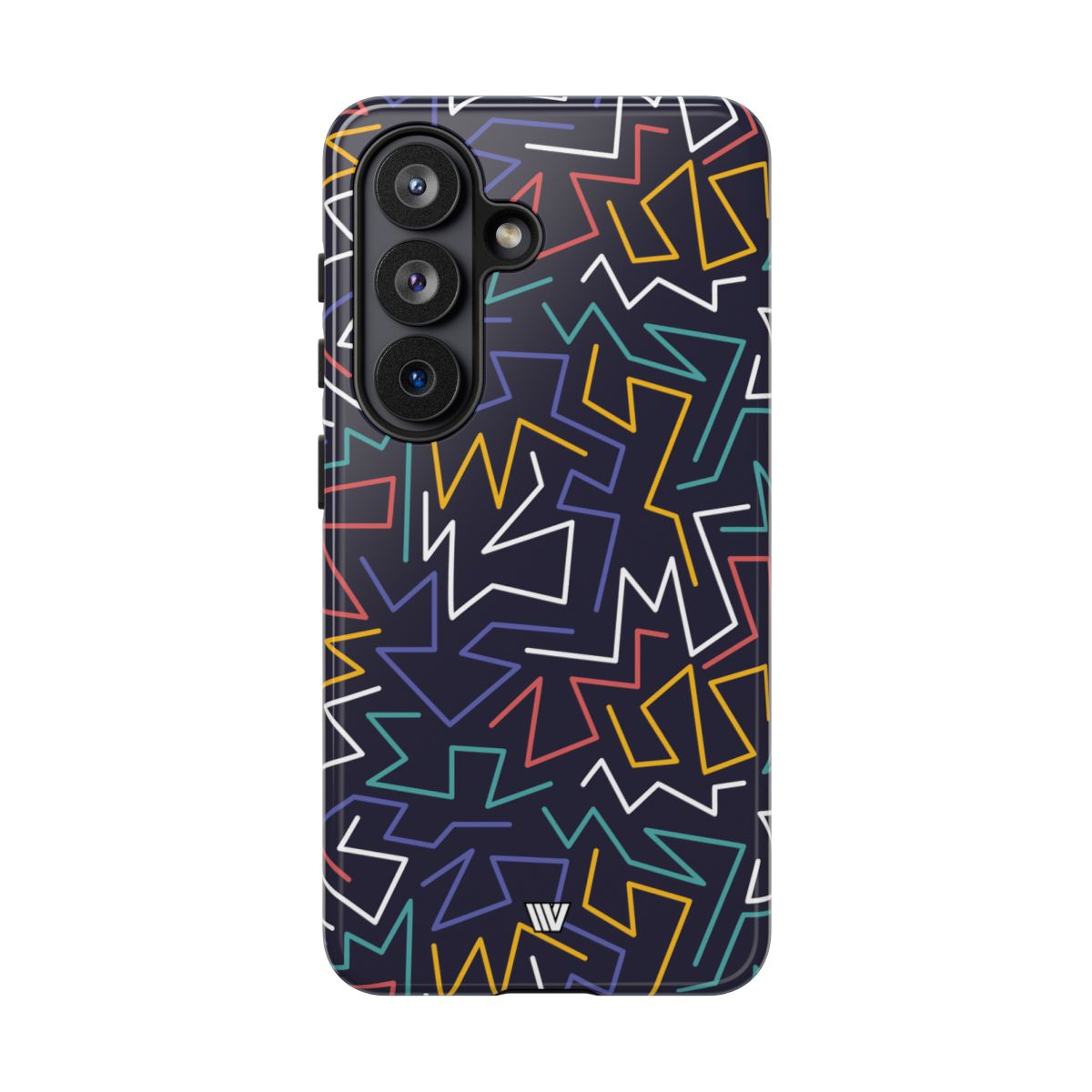 Tough Impact Resistant Phone Case ZIGZAG NIGHT