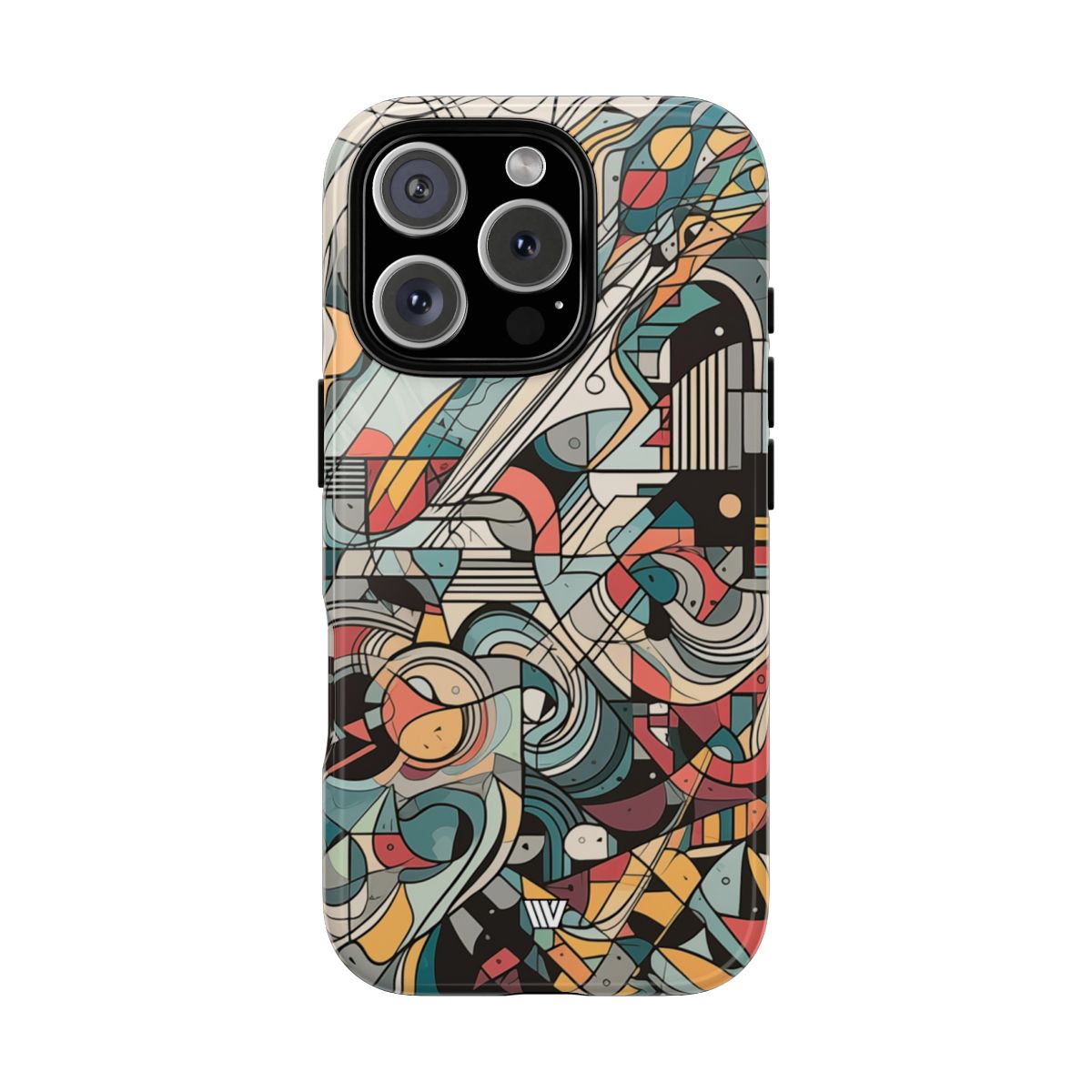 Abstract Doodle #2 Impact-Resistant Tough Phone Case