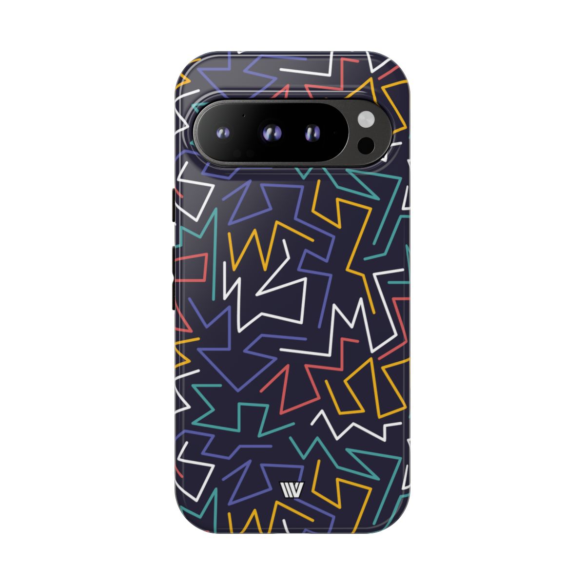 Tough Impact Resistant Phone Case ZIGZAG NIGHT