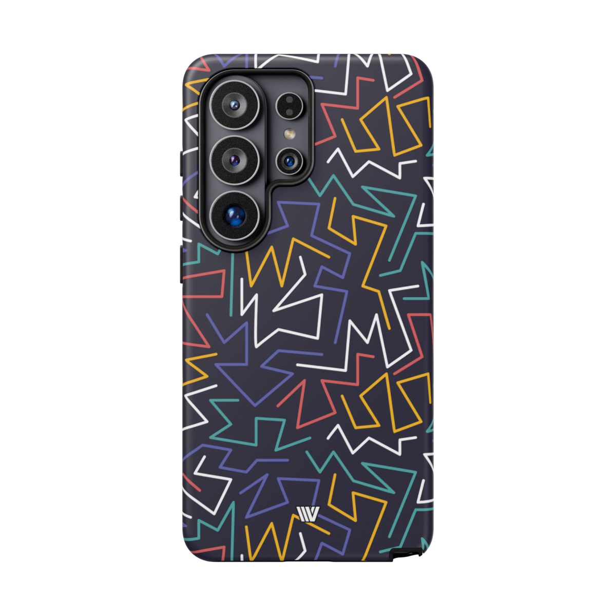 Tough Impact Resistant Phone Case ZIGZAG NIGHT